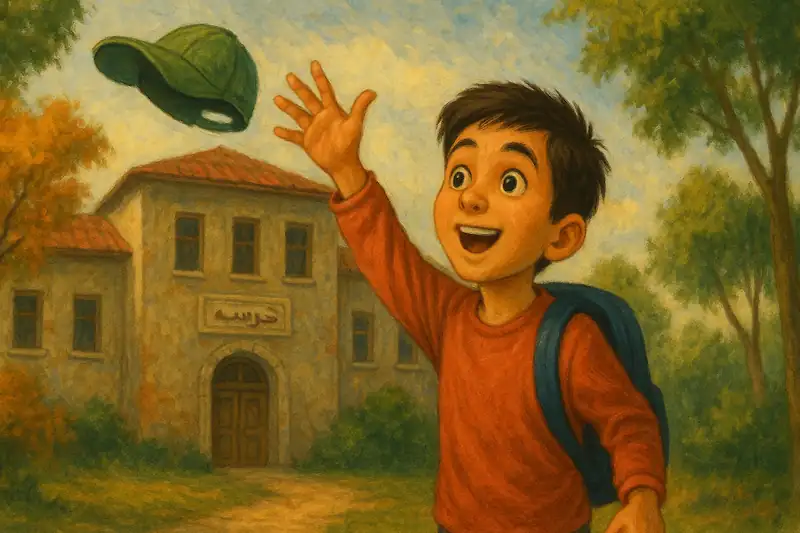 داستان سیزدهم - آرش و کلاه پرماجرای مدرسه