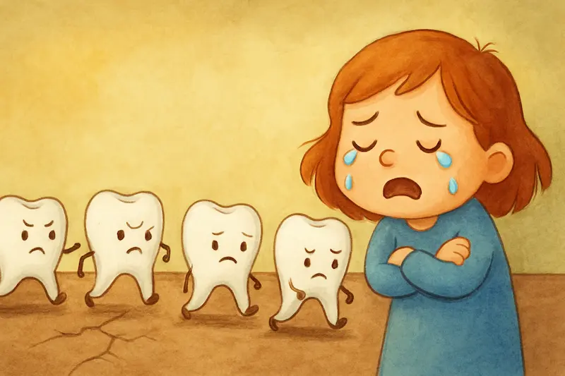 دندونای نازنین، قهر میکنن