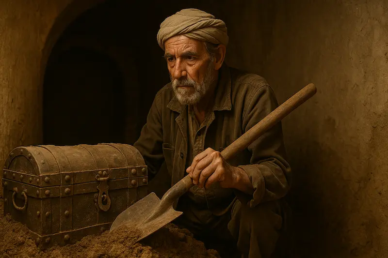 داستان عمو اکبر و گنج خاک خورده