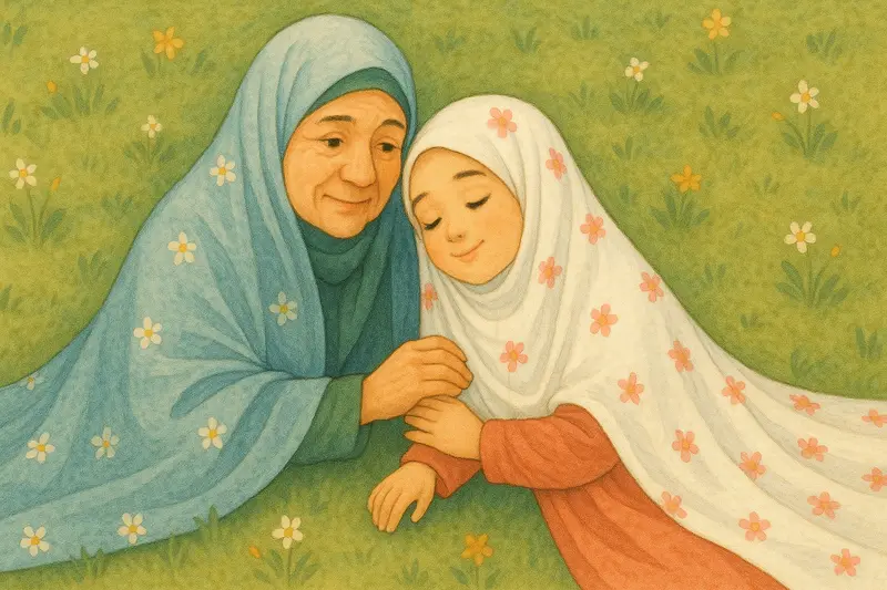 داستان راز چادر مادربزرگ