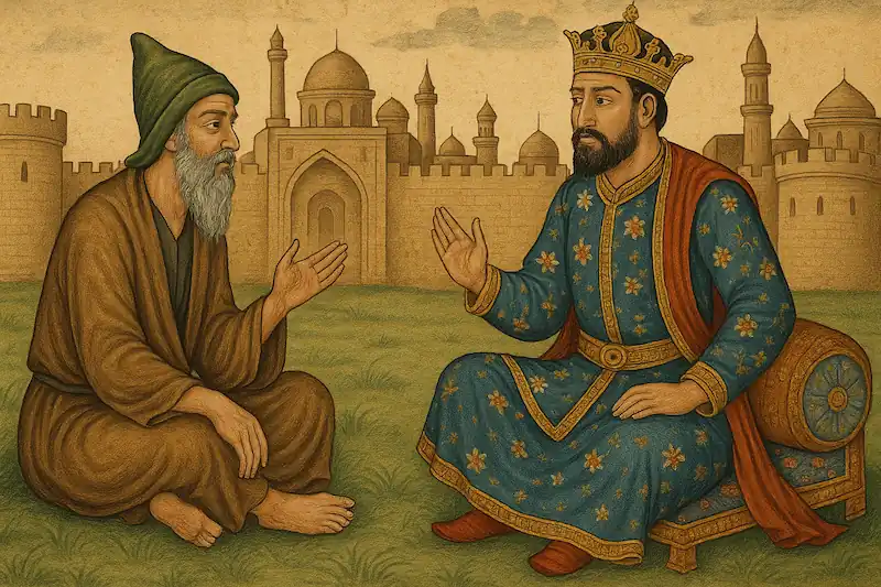 داستان عابد و پادشاه