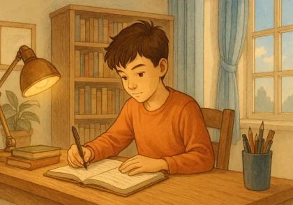 آموزش داستان نویسی پایه هفتم