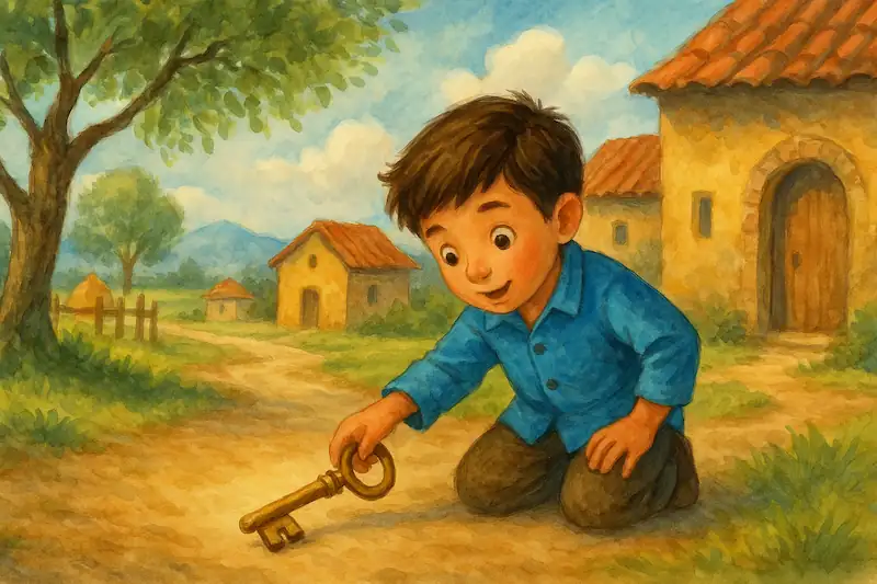 داستان کلید گمشده ی روستا